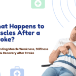 Muscle weakness and stiffness after stroke showing how brain damage affects arm and leg muscles
